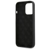 Guess GUHMP13XLSLMGBK iPhone 13 Pro Max 6,7 black/czarny hardcase Silicone Script Gold Logo MagSafe